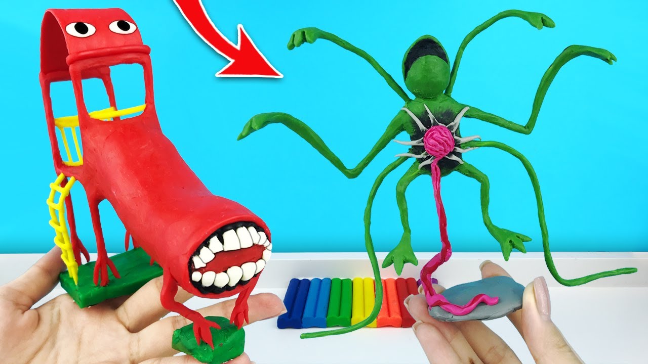 The Extra Slide and Figurines Ribbit with Clay / NEW Monsters Trevor Henderson