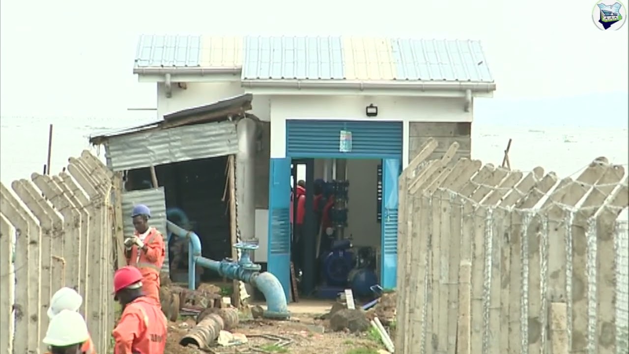 SOLAR POWERED HOMABAY  CLUSTER WATER  SUPPLY PROJECT