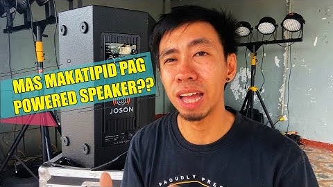 Bakit mas Maganda Gumamit ng POWERED or ACTIVE SPEAKER sa Sound Setup