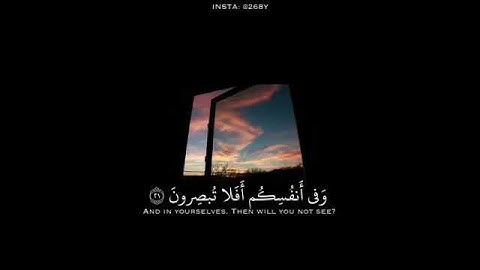 ايات من القران الكريم  :  تشرح الصدر 🍂#9