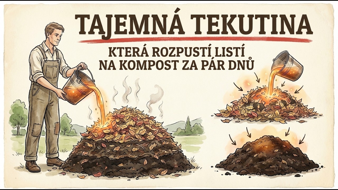 Proč vaše listí nehnije? Odhalte trik pro superrychlou výrobu černého zlata