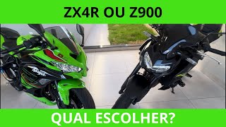 ZX4R OU Z900, QUAL ESCOLHER, APENAS OPINIÃO DE DONO.