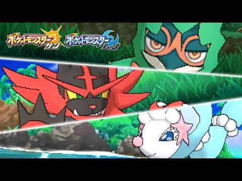 【公式】『ポケットモンスター サン・ムーン』 最新ゲーム映像（10/27公開）