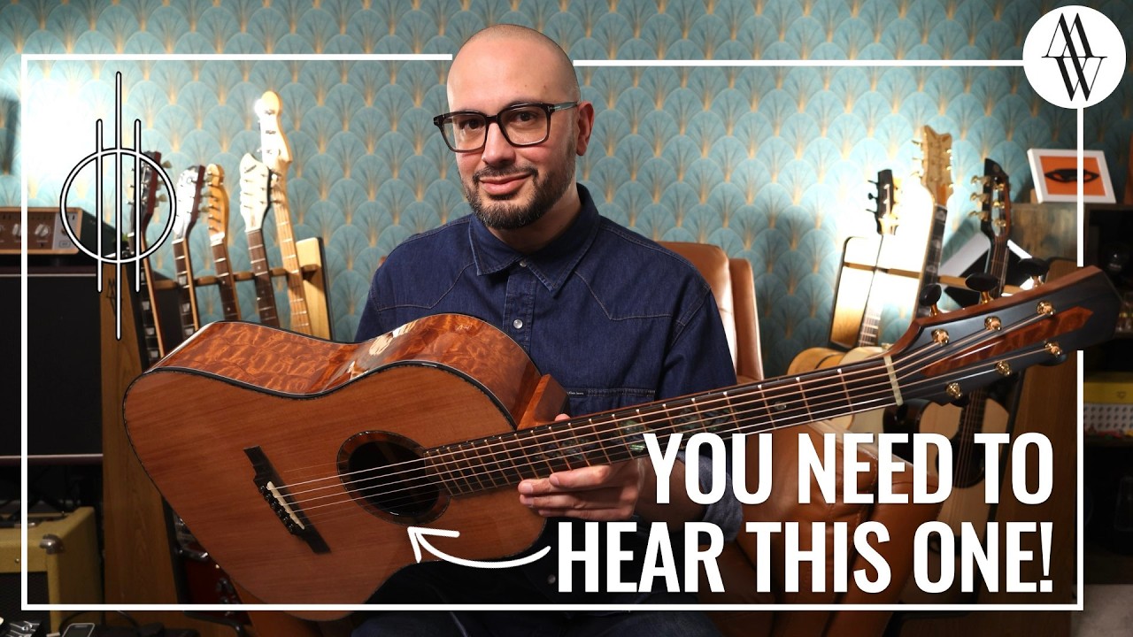 The Coolest Guitar You'll See Today! - Blind Guitars B24 - The Tree