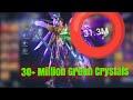 MU ORGIN 3 How to get  3Million green crystals a day