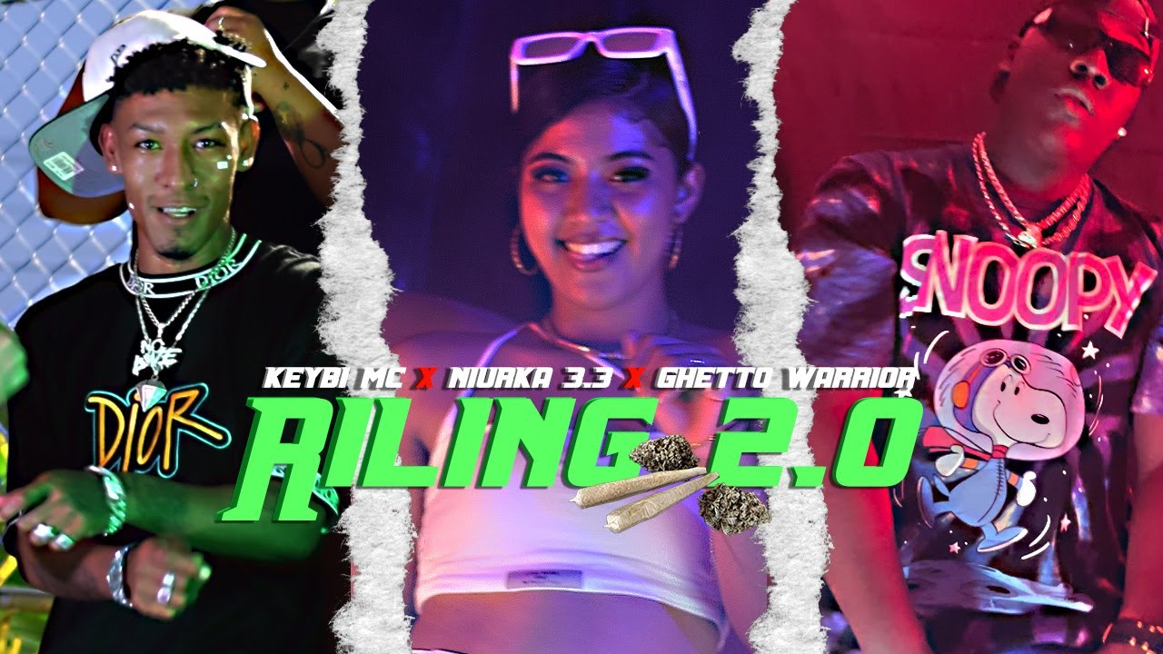 Keybi Mc x Niurka 3.3 x Ghetto Warrior - Riling 2.0 (Official Music Video)