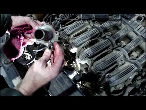 Замена термостата системы охлаждения на Chevrolet Epica Шевроле Эпика 2008 года