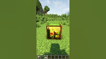 Working Trash Can 🪣in Minecraft #shorts #minecraft