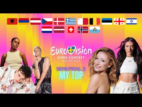 MY TOP 16 - Eurovision Song Contest 2024 - Semi-Final 2 - 50 Days Before The Contest