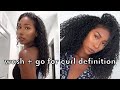 How to Get DEFINED CURLS // Natural Hair Routine for Maintaining Healthy Curls // ft. MIZANI