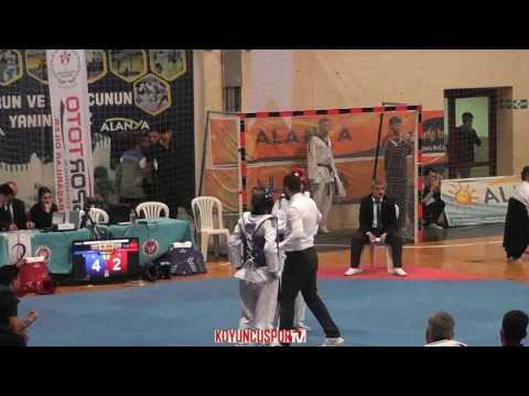 57kg Hatice Kubra İlgun vs Yagmur Banda (2017 Turkish Senyor TKD Championships)