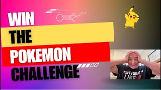 They took THE POKEMON CHALLENGE and almost didn't win. #pokemon