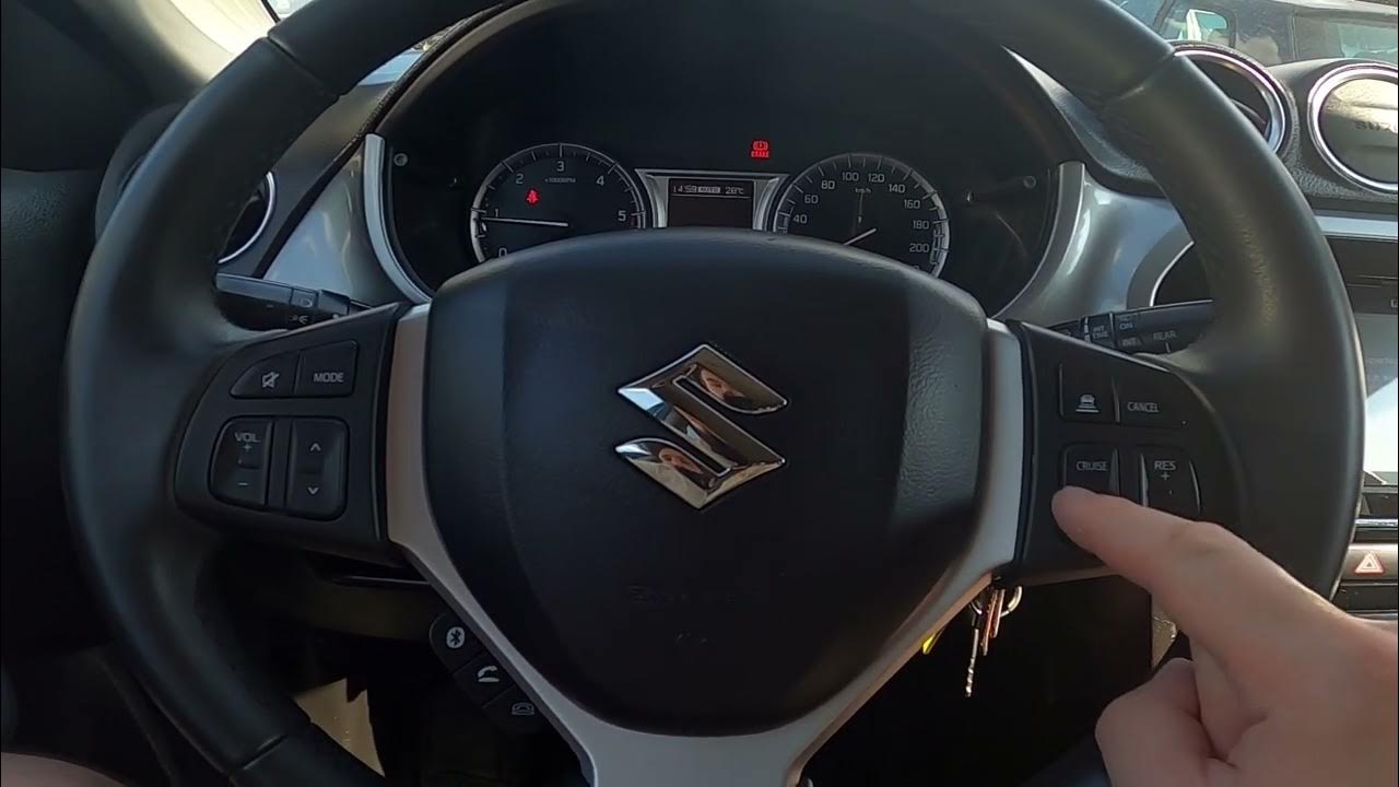 How to Enable or Disable Adaptive Cruise Control in Suzuki Vitara III