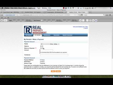 RPM Midwest Tenant Portal - Resident Website Tutorial