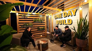 ONE DAY BACKYARD TRANSFORMATION - DIY Pergola Build by Golden Key Design 67,939 views 1 year ago 9 minutes, 57 seconds