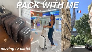 PACK WITH ME TO MOVE TO PARIS