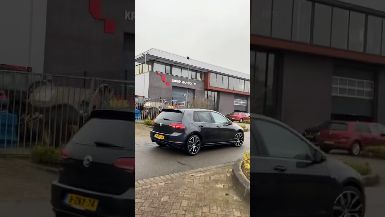 Volkswagen golf 7 GTE  Loudest Straight Pipe