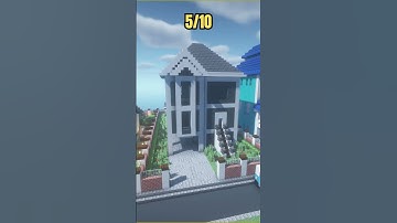 Rate My Buildings from 1-10! Pt. 2 #shorts #minecraft