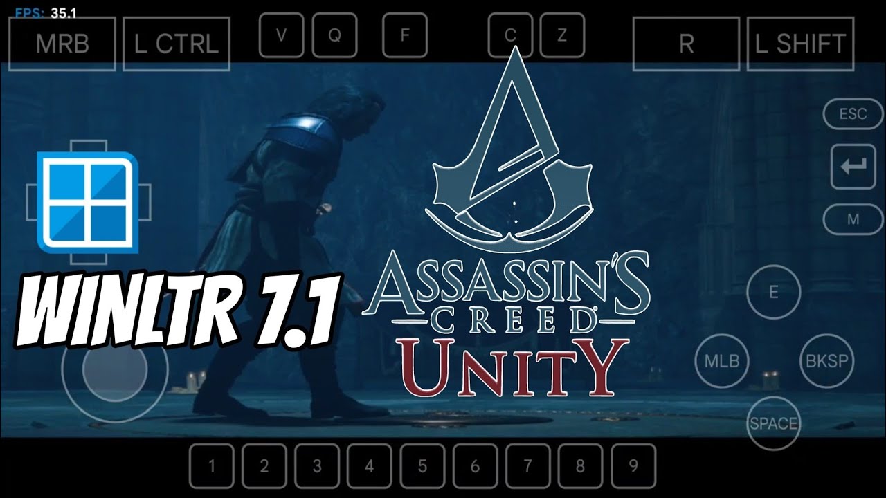 Assassin's Creed Unity Setting Winlator 7.1 Poco X3 Pro - YouTube