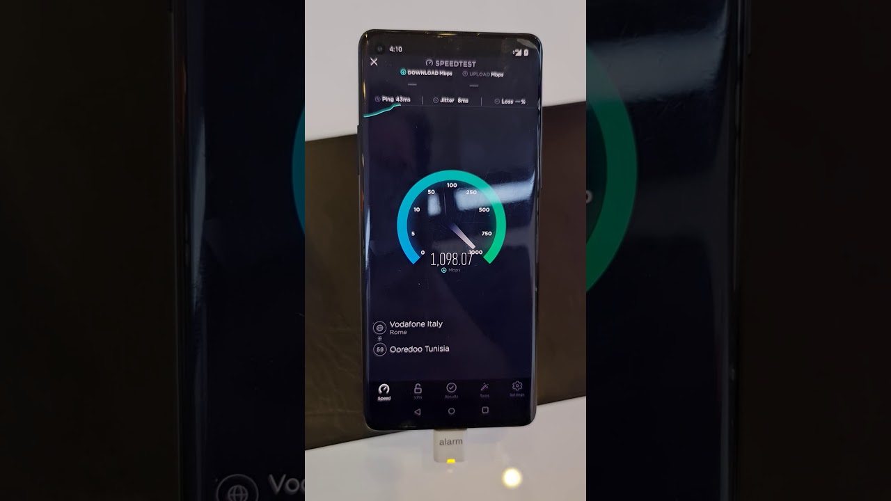5G ooredoo tunisie ( TEST )