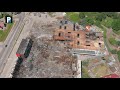 В Резекне приступили к  разбору завалов магазина  Depo.