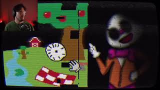Andy's Apple farm but the reversed parts are unreversed.