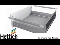 InnoTech Atira drawer system: assembly, installation and adjustment