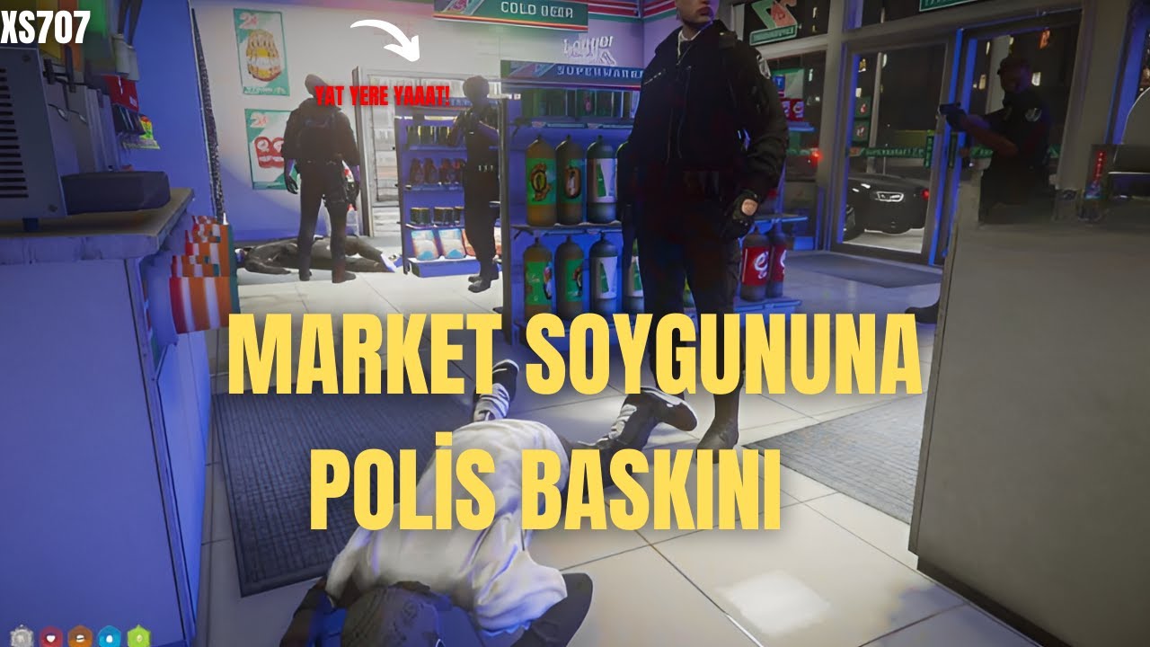 Polisler Market Soygununa Operasyon Düzenliyor! | vennyv