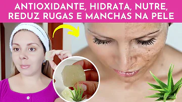 Como fazer babosa para passar no rosto?