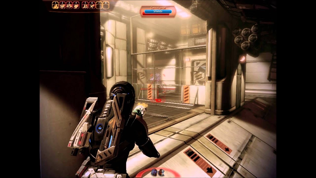 Mass Effect 2: Missile launcher vs Geth Prime