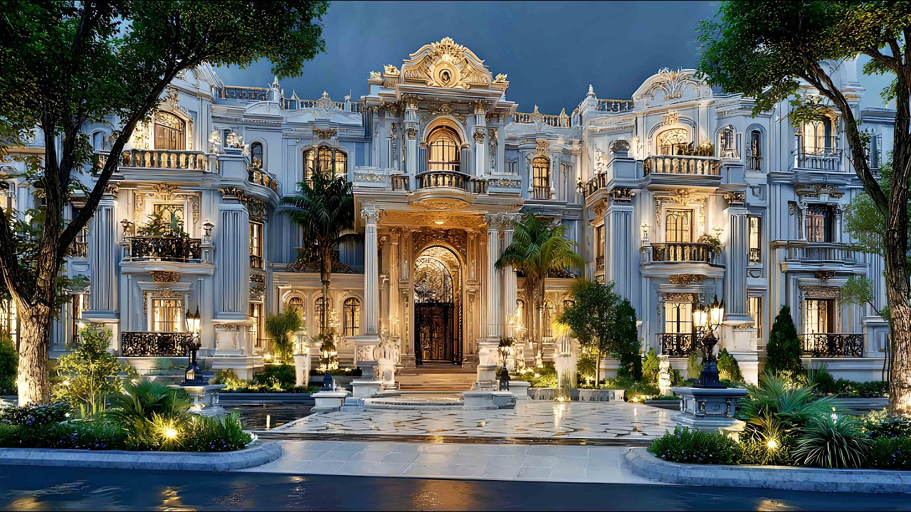 Explore Luxury Mansion With Classical Design: Where Timeless Grandeur Meets Lasting Comfort