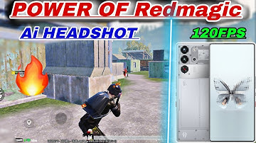 Redmagic 10 pro Ai headshot pubg mobile 🔥💀 #shorts