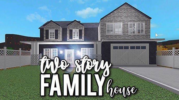 Roblox Bloxburg Aesthetic Family Home 37k Youtube - All ...