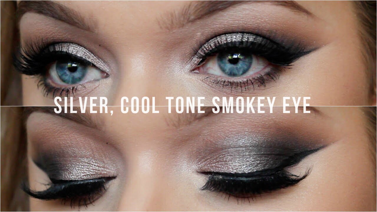 makeup artist Silver, Cool Tone Smokey Eye! | Rachel Leary