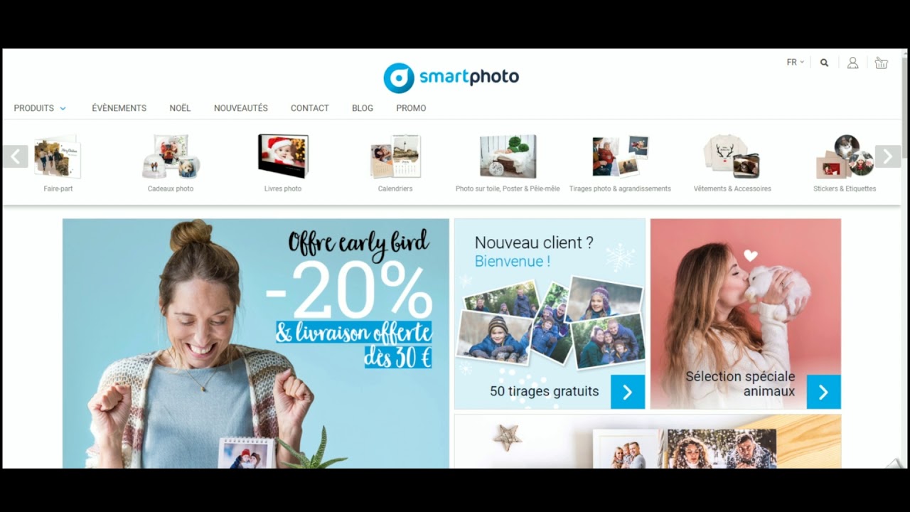 Code promo Smartphoto Belgique vérifié en vidéo YouTube