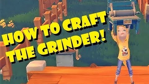 My Time at Portia Tips | Craft a Grinder! | Handbook Crafting Guide