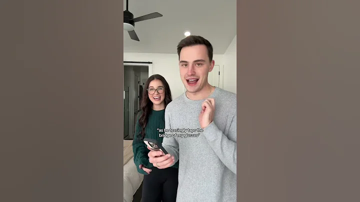 Having my husband act out book scenes