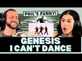 A clever but still catchy combo  first time hearing genesis  i cant dance reaction