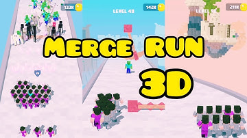 Merge Run 3D - Walkthrough Gameplay Android, ios ( Levels 48 49 50 )
