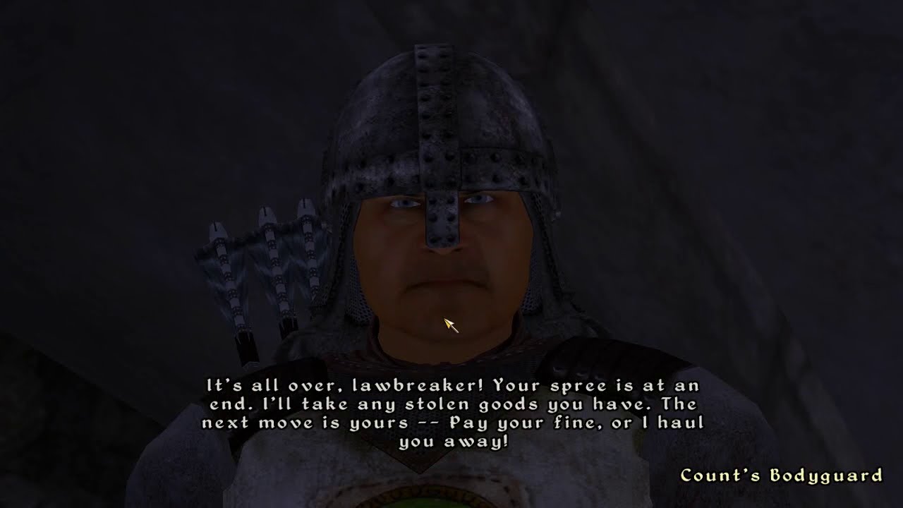 Oblivion: By the gods, there's a Psychopath on the loose!