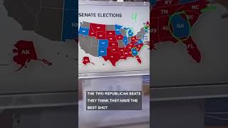 DEMOCRATS' SENATE MAP NIGHTMARE: 4 SEATS NEEDED, 3 STATES TRUMP WON BY DOUBLE DIGITS