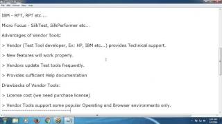 1.4 Types of Software Test Tools
