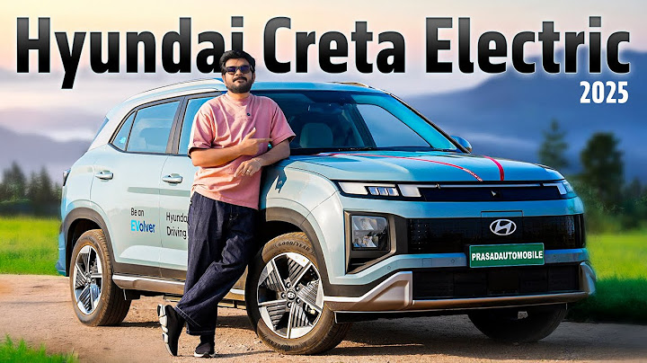 2025 Hyundai CRETA Electric Review  ||  In Telugu || Prasad Automobile