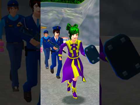 POLICE VS YUTA | shorts #sakuraschoolsimulator #sakura #police #story #shorts #viral