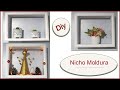 Nicho Com Moldura Diy- Muito Fácil e Rápido Para Fazer.