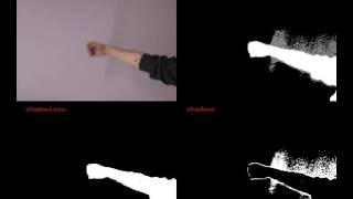 Shadow detection with OpenCV