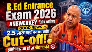 Up Bed Expected Cut Off 2026  Up Bed Cut Off Govt College 2026  Up Bed Answerkey 2026