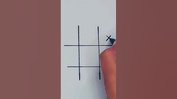 Tic tac toe game 🤩Magic drops #art #drawing #creative #satisfying # tictactoe