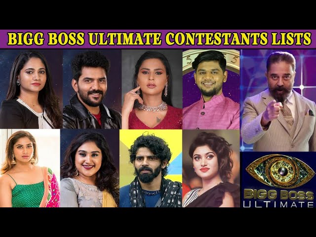 Boss contestants bigg ultimate Suruthi Periyasamy