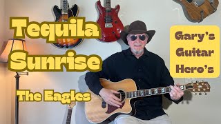 Video thumbnail of ""Tequila Sunrise" Simplified Acoustic Guitar Lesson            #GuitarLessons #BeginnerGuitarLessons"